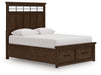 Taffenbrook Panel Storage Bed - Atchison Furniture Company (Atchison, KS)