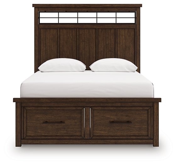 Taffenbrook Panel Storage Bed - Atchison Furniture Company (Atchison, KS)