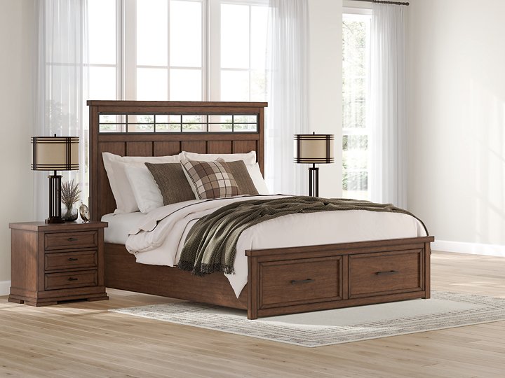 Taffenbrook Panel Storage Bed - Atchison Furniture Company (Atchison, KS)