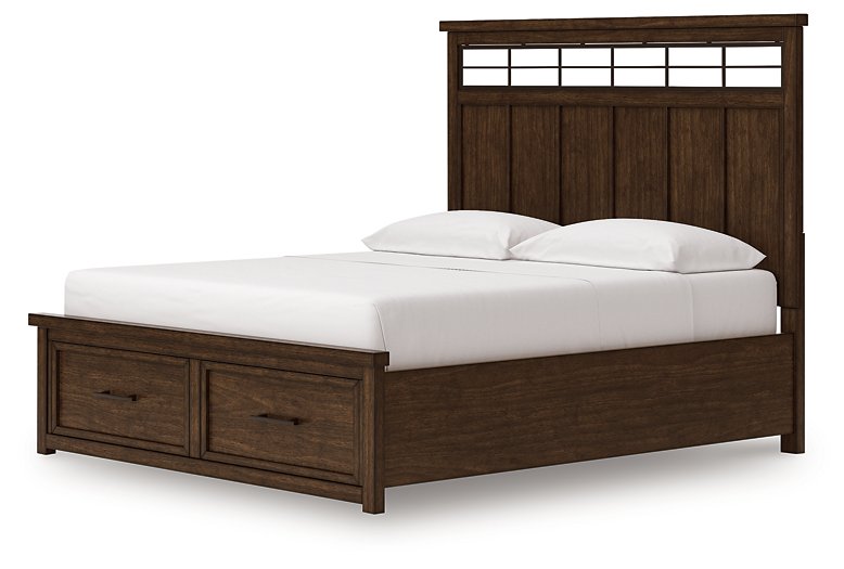 Taffenbrook Panel Storage Bed - Atchison Furniture Company (Atchison, KS)