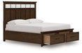Taffenbrook Panel Storage Bed - Atchison Furniture Company (Atchison, KS)
