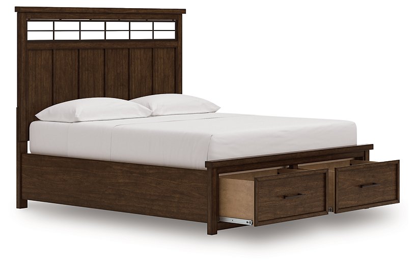 Taffenbrook Panel Storage Bed - Atchison Furniture Company (Atchison, KS)