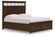 Taffenbrook Panel Storage Bed - Atchison Furniture Company (Atchison, KS)