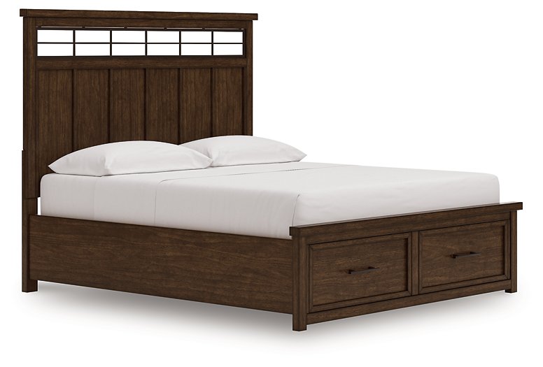 Taffenbrook Panel Storage Bed - Atchison Furniture Company (Atchison, KS)