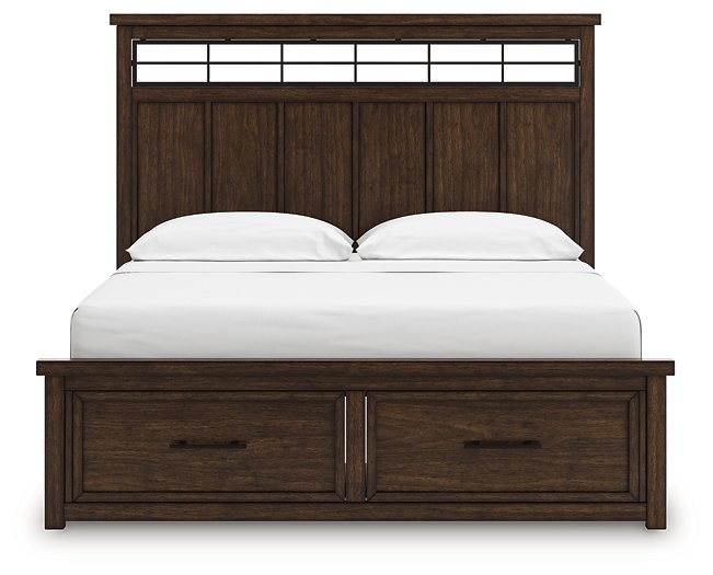 Taffenbrook Panel Storage Bed - Atchison Furniture Company (Atchison, KS)