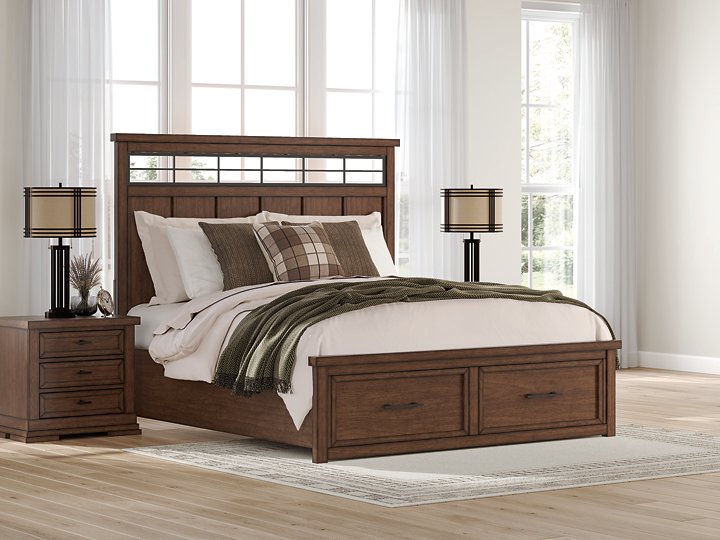 Taffenbrook Panel Storage Bed - Atchison Furniture Company (Atchison, KS)