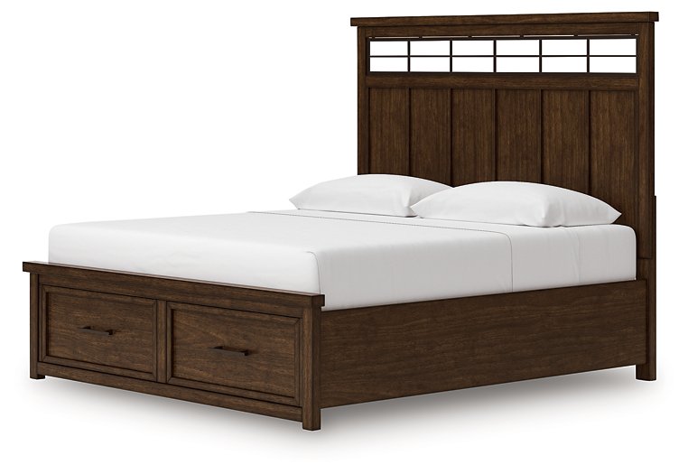 Taffenbrook Panel Storage Bed - Atchison Furniture Company (Atchison, KS)