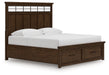 Taffenbrook Panel Storage Bed - Atchison Furniture Company (Atchison, KS)