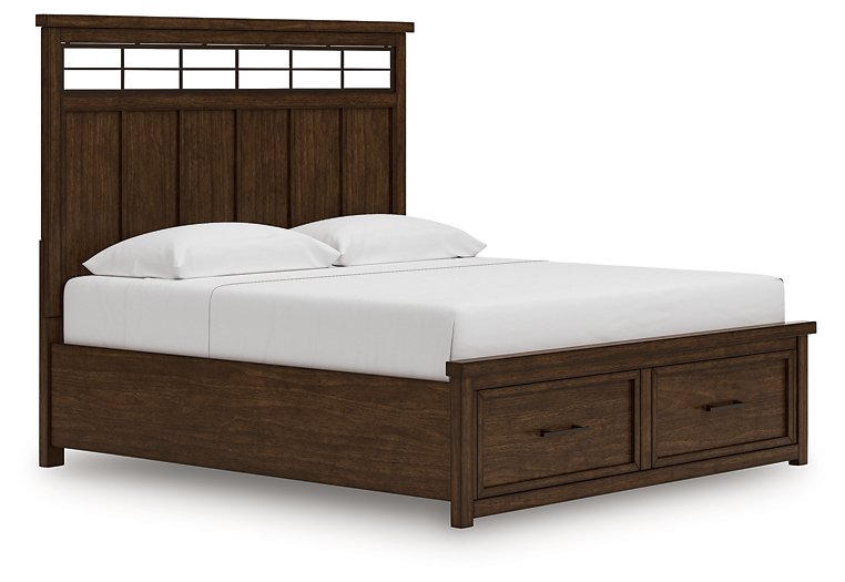 Taffenbrook Panel Storage Bed - Atchison Furniture Company (Atchison, KS)