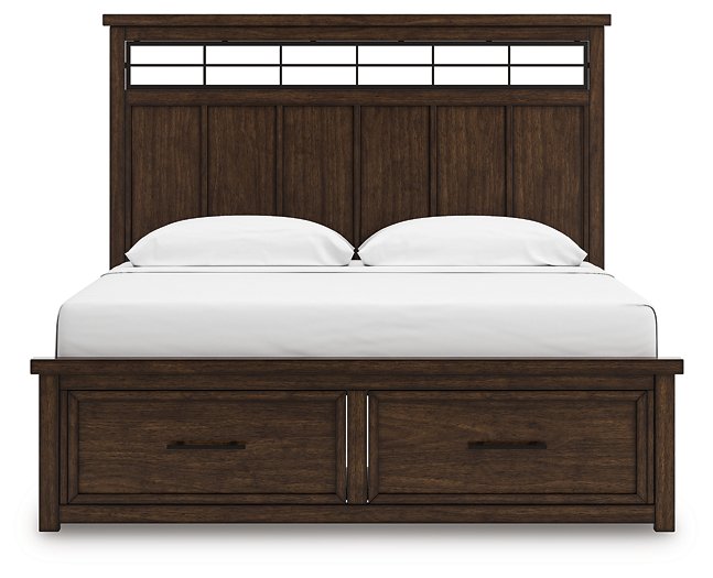 Taffenbrook Panel Storage Bed - Atchison Furniture Company (Atchison, KS)