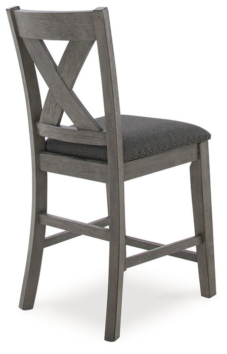 Caitbrook Counter Height Dining Table and Bar Stools (Set of 7) - Atchison Furniture Company (Atchison, KS)