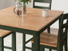 Gesthaven Counter Height Dining Table and 4 Barstools (Set of 5) - Atchison Furniture Company (Atchison, KS)