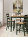 Gesthaven Counter Height Dining Table and 4 Barstools (Set of 5) - Atchison Furniture Company (Atchison, KS)