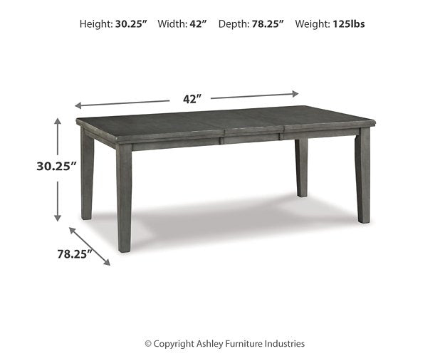 Hallanden Dining Extension Table - Atchison Furniture Company (Atchison, KS)