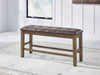 Urbinforte Counter Height Dining Bench - Atchison Furniture Company (Atchison, KS)