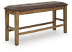 Urbinforte Counter Height Dining Bench - Atchison Furniture Company (Atchison, KS)