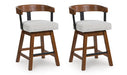 Ralene Counter Height Barstool (Set of 2) - Atchison Furniture Company (Atchison, KS)