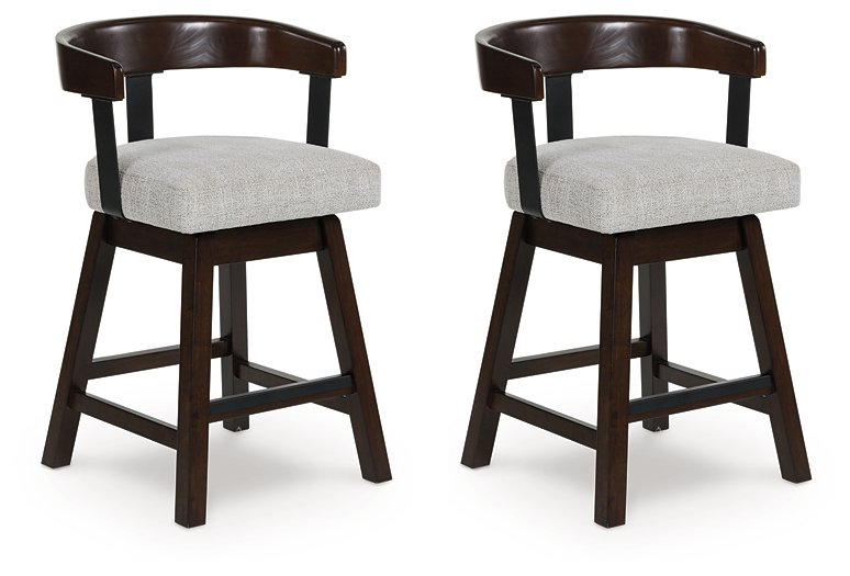 Haddigan Counter Height Barstool (Set of 2) - Atchison Furniture Company (Atchison, KS)