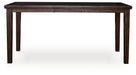 Haddigan Counter Height Dining Extension Table - Atchison Furniture Company (Atchison, KS)