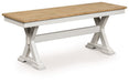 Purlaney 48" Dining Bench - Atchison Furniture Company (Atchison, KS)