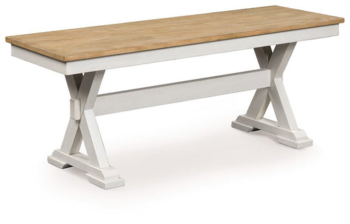 Purlaney 48" Dining Bench - Atchison Furniture Company (Atchison, KS)