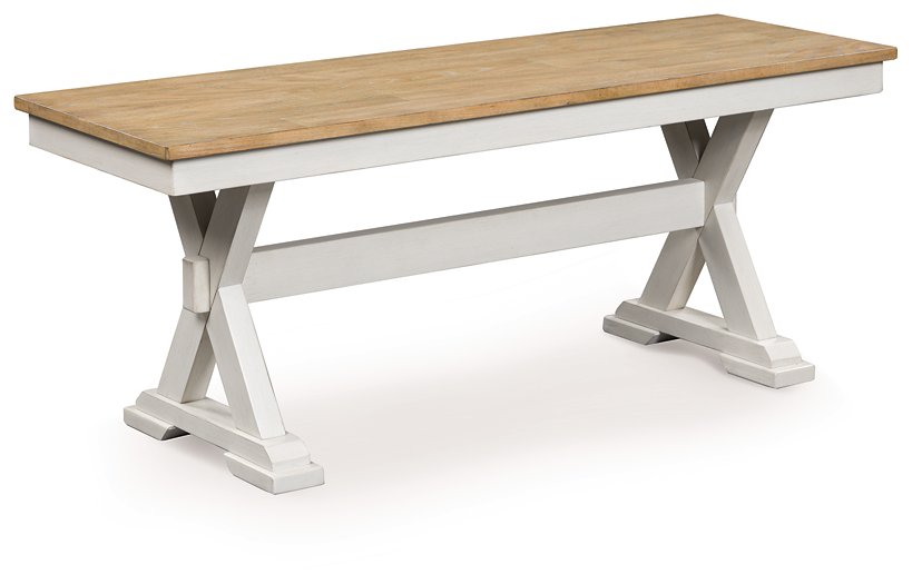 Purlaney 48" Dining Bench - Atchison Furniture Company (Atchison, KS)