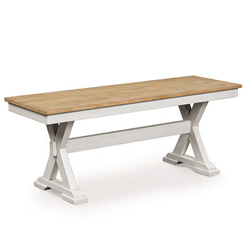 Purlaney 48" Dining Bench - Atchison Furniture Company (Atchison, KS)
