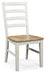 Purlaney Dining Chair - Atchison Furniture Company (Atchison, KS)