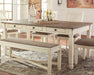 Bolanburg Dining Table - Atchison Furniture Company (Atchison, KS)