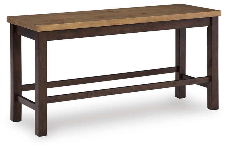 Rylandeen Counter Height Dining Bench - Atchison Furniture Company (Atchison, KS)