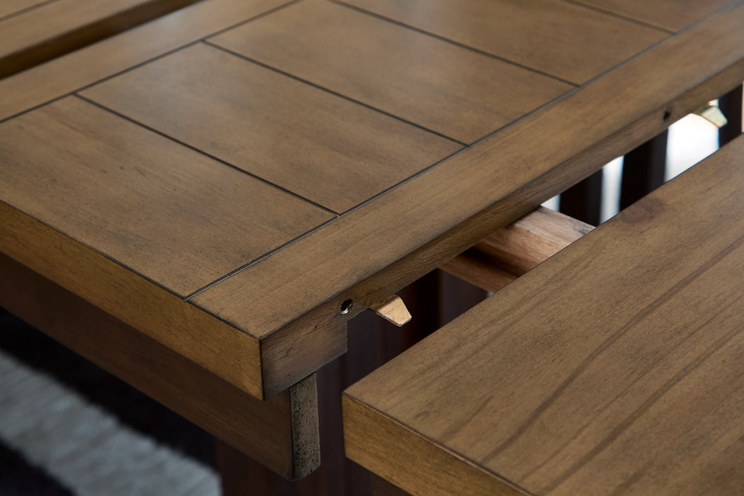 Rylandeen Counter Height Dining Extension Table - Atchison Furniture Company (Atchison, KS)