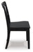 Greddinton Dining Chair - Atchison Furniture Company (Atchison, KS)