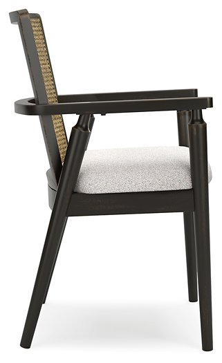 Galliden Dining Arm Chair - Atchison Furniture Company (Atchison, KS)