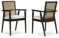 Galliden Dining Arm Chair - Atchison Furniture Company (Atchison, KS)
