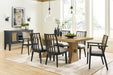 Galliden Dining Table - Atchison Furniture Company (Atchison, KS)