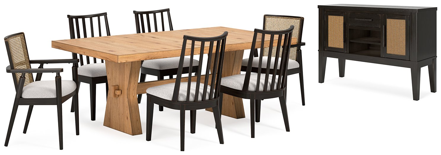 Galliden Dining Room Set - Atchison Furniture Company (Atchison, KS)