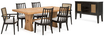 Galliden Dining Room Set - Atchison Furniture Company (Atchison, KS)