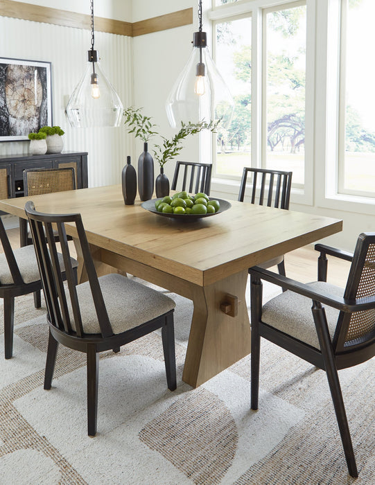 Galliden Dining Table - Atchison Furniture Company (Atchison, KS)
