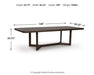 Dilenno Dining Extension Table - Atchison Furniture Company (Atchison, KS)