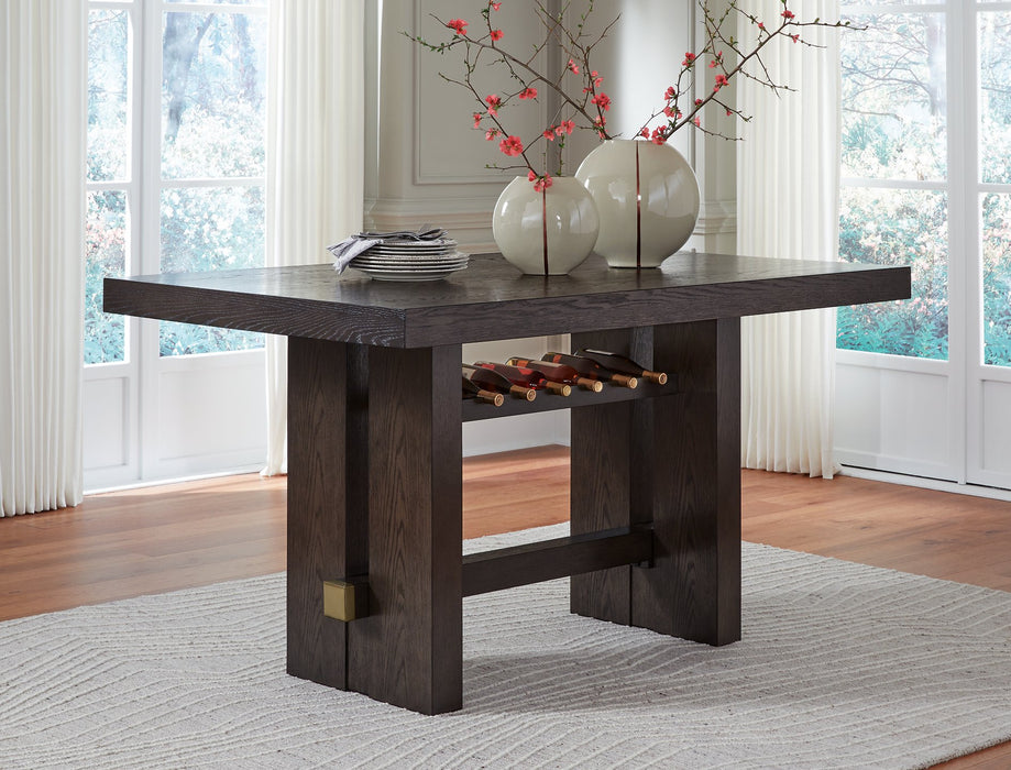 Burkhaus Counter Height Dining Table - Atchison Furniture Company (Atchison, KS)
