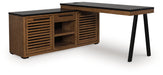 Kallari Credenza with Desk Return - Atchison Furniture Company (Atchison, KS)