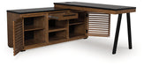Kallari Credenza with Desk Return - Atchison Furniture Company (Atchison, KS)