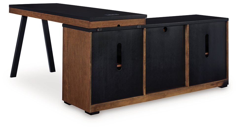 Kallari Credenza with Desk Return - Atchison Furniture Company (Atchison, KS)