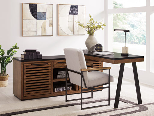 Kallari Credenza with Desk Return - Atchison Furniture Company (Atchison, KS)