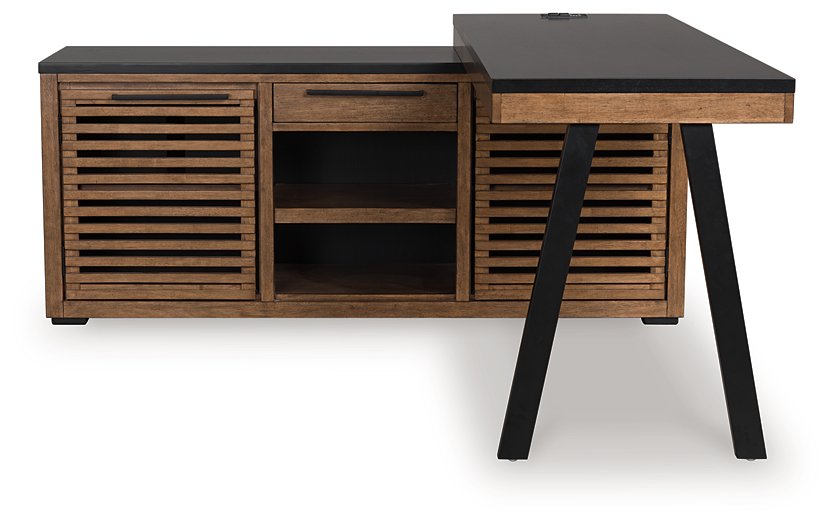 Kallari Credenza with Desk Return - Atchison Furniture Company (Atchison, KS)