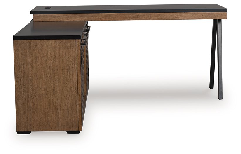 Kallari Credenza with Desk Return - Atchison Furniture Company (Atchison, KS)