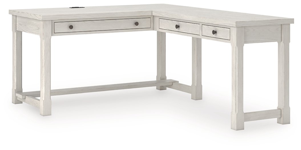 Robbinsdale L-Shaped Home Office Desk - Atchison Furniture Company (Atchison, KS)