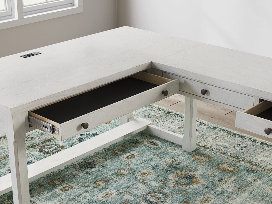 Robbinsdale L-Shaped Home Office Desk - Atchison Furniture Company (Atchison, KS)