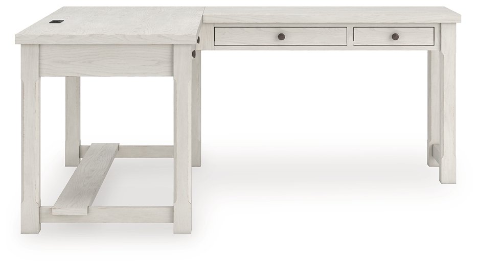 Robbinsdale L-Shaped Home Office Desk - Atchison Furniture Company (Atchison, KS)