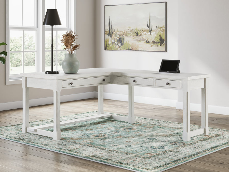 Robbinsdale L-Shaped Home Office Desk - Atchison Furniture Company (Atchison, KS)